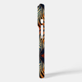 Persoonlijke Levendige Zebra Strepen: Kleurrijk Case-Mate iPhone Case (Achterkant / Links)