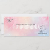 Persoonlijke Libra Tattoo Verjaardag Cadeaubon Cer Kaart (Achterkant)