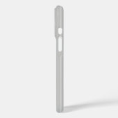 Persoonlijke lichtgrijze strepen Case-Mate iPhone case (Achterkant / Links)