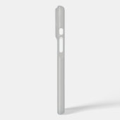 Persoonlijke lichtgrijze strepen Case-Mate iPhone case (Achterkant / Links)