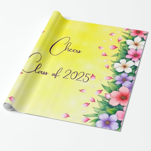 Persoonlijke lichting 2026 cadeaupapier (Uitgerold)