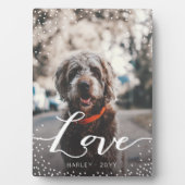 Persoonlijke liefde fotoplaat (voorkant)