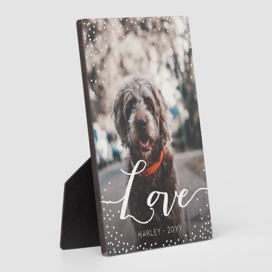 Persoonlijke liefde fotoplaat (Zijkant)