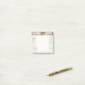 Persoonlijke Liefde in Bloei Post-it® Notes (Op bureau)