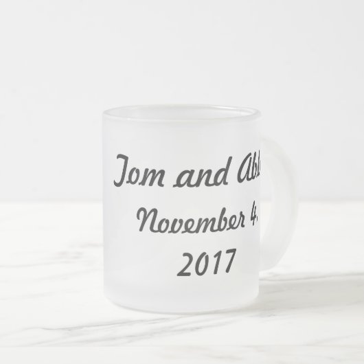 Persoonlijke liefde met pijlen vooringenomen Mok (Voorkant rechts)