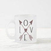 Persoonlijke liefde met pijlen vooringenomen Mok (Links)