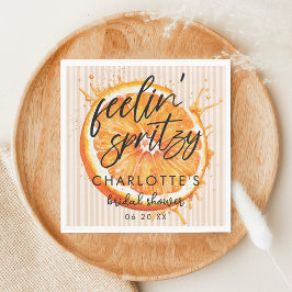 Persoonlijke Liefde op het Eerste Spuitje Bruidsfe Servet