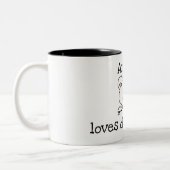 Persoonlijke liefde Papa Beer Mok (Links)