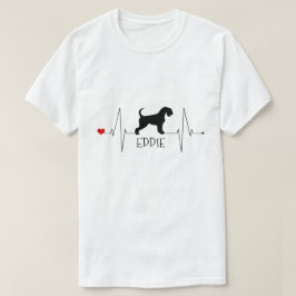Persoonlijke liefde voor Airedale Mijn hond Hartsl T-shirt