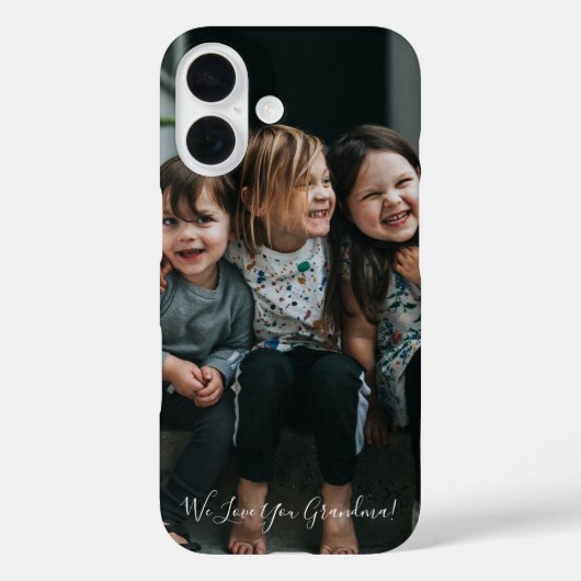 Persoonlijke liefde voor grootmoeder foto handgesc Case-Mate iPhone case (Achterkant)