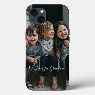 Persoonlijke liefde voor grootmoeder foto handgesc Case-Mate iPhone case