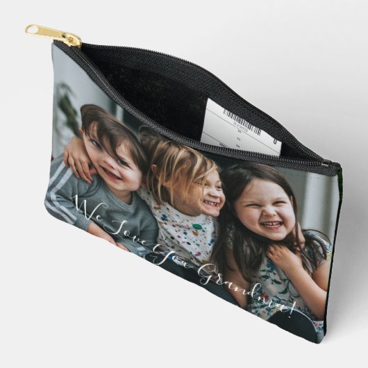 Persoonlijke liefde voor grootmoeder foto handgesc etui (Open)