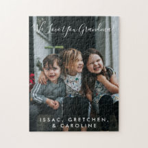 Persoonlijke liefde voor grootmoeder foto handgesc