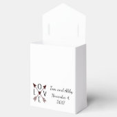 Persoonlijke liefde voor pijlen Wedden voor voetba Bedankdoosjes (Geopend)