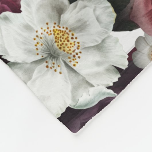 Persoonlijke liefdesbrief, handgeschreven & foto fleece deken (Hoek)