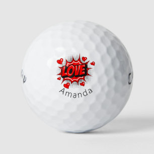 Persoonlijke liefdescallaway Warbird Golf Ball Golfballen