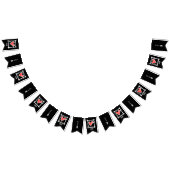 Persoonlijke liefdeshartbruiloft vlaggetjes (Alle)