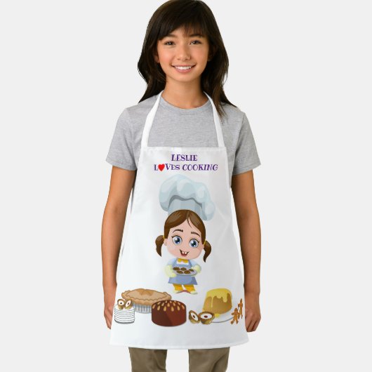 Persoonlijke liefdeskoking schort (Insitu)