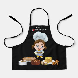 Persoonlijke liefdeskoking schort