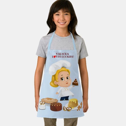 Persoonlijke liefdeskoking schort (Insitu)