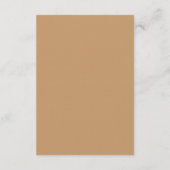 Persoonlijke Liefdeslamp Plat Notitiekaart Kaart (Achterkant)