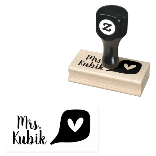 Persoonlijke liefdesleraar Stempel (Gestempeld)