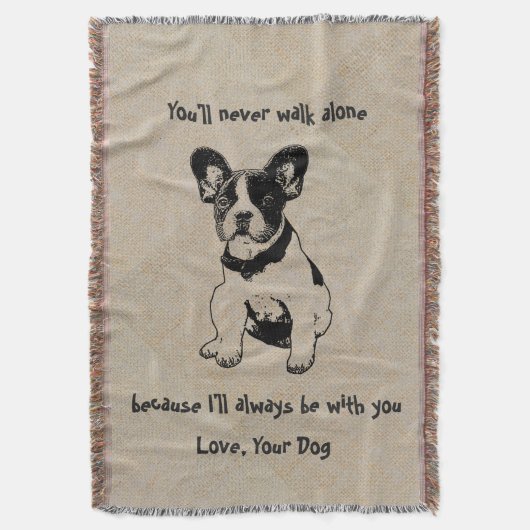 Persoonlijke liefdevol met snoepjes deken (Voorkant Verticaal)