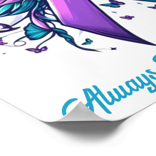 Persoonlijke Liefdevolle Herinnering Zelfdoding Ve Poster (Hoek)