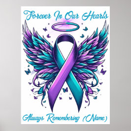 Persoonlijke Liefdevolle Herinnering Zelfdoding Ve Poster