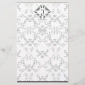 Persoonlijke liefdevolle zwarte en witte kreet briefpapier (Voorkant)