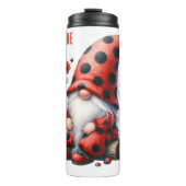 Persoonlijke Lieveheersbeestje Dwerg Thermische Be Thermosbeker (Voorkant)