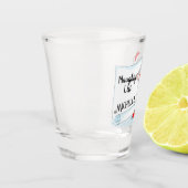 Persoonlijke lijst met namen voor kerstmis shot glas (Links)