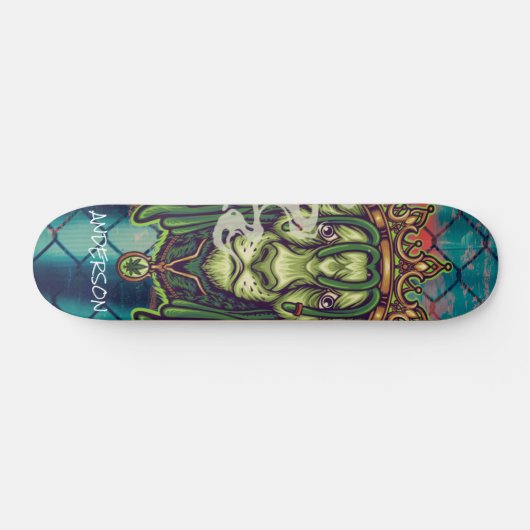 Persoonlijke LION WEED KING Persoonlijk Skateboard (Horizontaal)