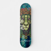 Persoonlijke LION WEED KING Persoonlijk Skateboard (Voorkant)