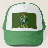 Persoonlijke LION WEED KING Trucker Pet (Voorkant)