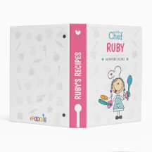 Persoonlijke Little Chef Receptenmap voor Kinderen