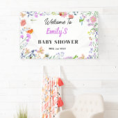 Persoonlijke Little Love Bug Baby Shower Spandoek (Insitu)