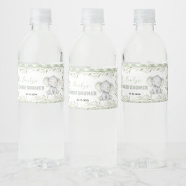 Persoonlijke Little Peanut Baby Shower Waterfles Etiket