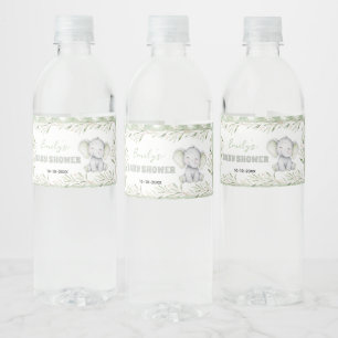 Persoonlijke Little Peanut Baby Shower Waterfles Etiket