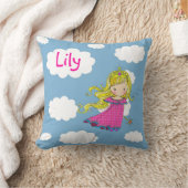 Persoonlijke Little Princess Worpkussen Kussen (Deken)