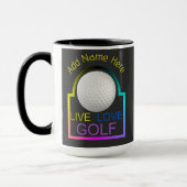 Persoonlijke Live Love Combo Golf-Mok Mok (Links)
