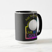 Persoonlijke Live Love Combo Golf-Mok Mok (Voorkant rechts)
