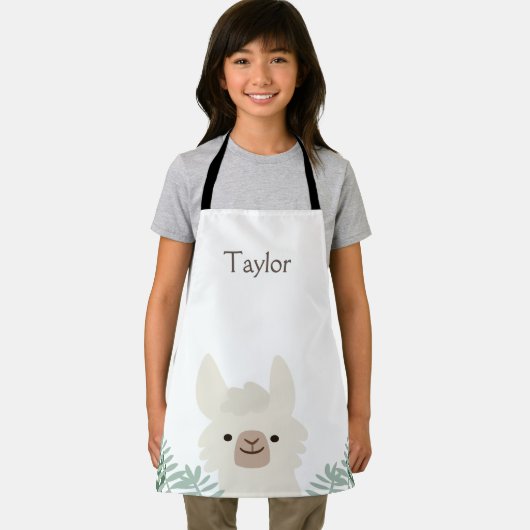 Persoonlijke Llama Kinder Apron Schort (Insitu)