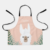 Persoonlijke Llama Kinder Apron Schort (Voorkant)