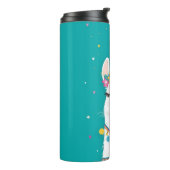 Persoonlijke Llama Thermosbeker (Gedraaid links)