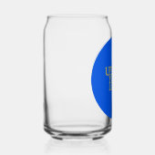 Persoonlijke Logo Blikvorm Glas (Rechts)