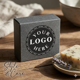 Persoonlijke Logo Cirkelsticker voor Branding Ronde Sticker