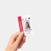 Persoonlijke Logo en foto-ID van het ziekenhuis Badge (Handheld)