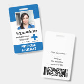 Persoonlijke Logo en foto-ID van het ziekenhuis Badge (Front & Back)