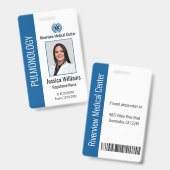 Persoonlijke Logo en foto-ID van het ziekenhuis Badge (Front & Back)